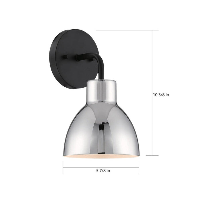 NUVO SLOAN 1 LIGHT VANITY