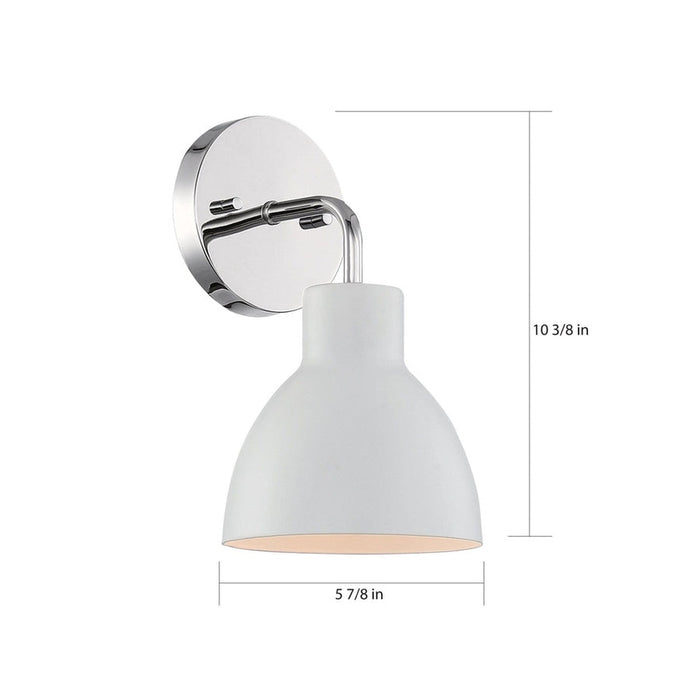 NUVO SLOAN 1 LIGHT VANITY