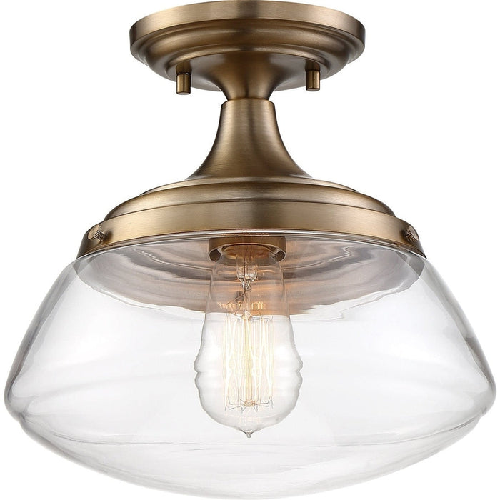 NUVO KEW 1 LIGHT SEMI FLUSH