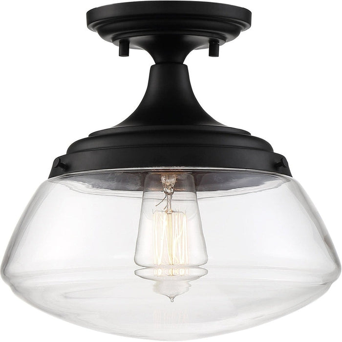 NUVO KEW 1 LIGHT SEMI FLUSH