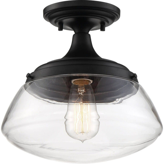 NUVO KEW 1 LIGHT SEMI FLUSH