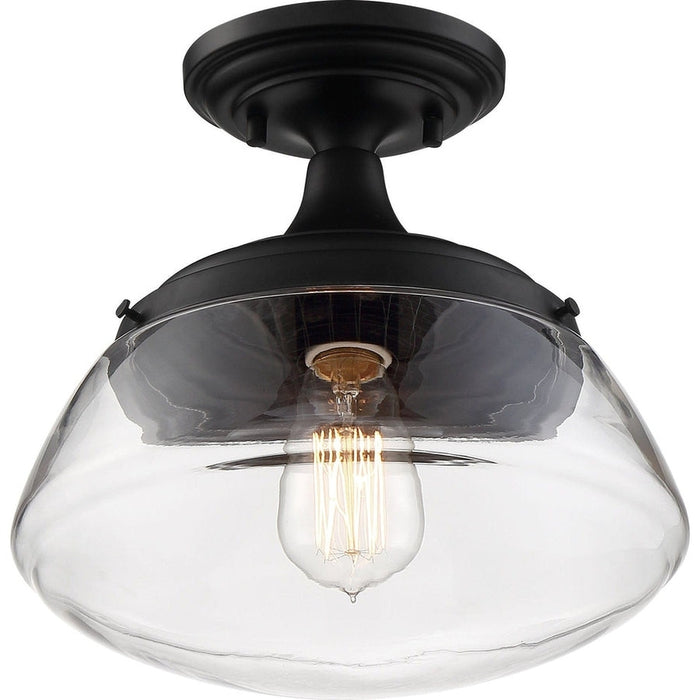 NUVO KEW 1 LIGHT SEMI FLUSH