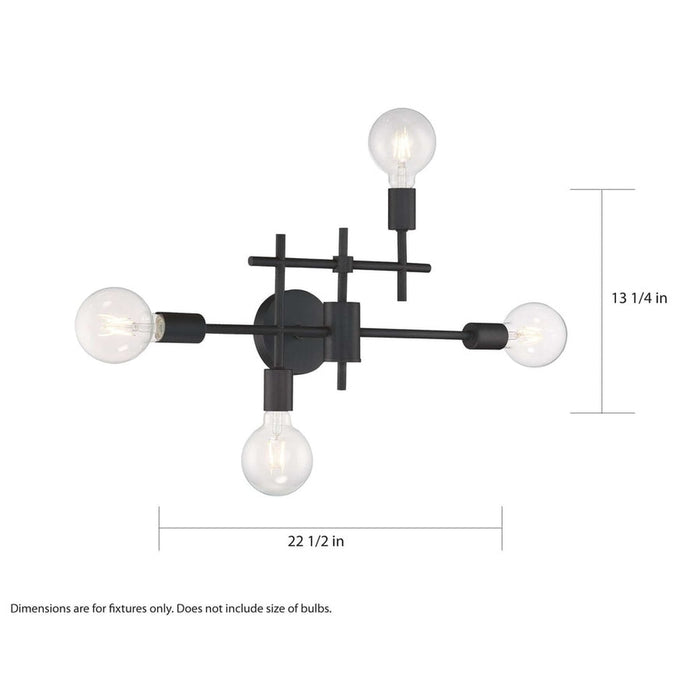 NUVO DELPHI 4 LIGHT VANITY