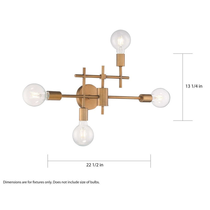 NUVO DELPHI 4 LIGHT VANITY