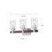 NUVO ARABEL 3 LIGHT VANITY 60-6963