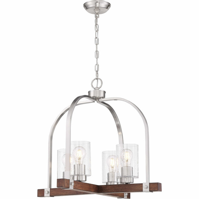 NUVO ARABEL 4 LIGHT CHANDELIER 60-6966