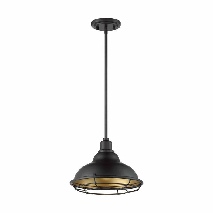 NUVO NEWBRIDGE 1 LIGHT LARGE PENDANT