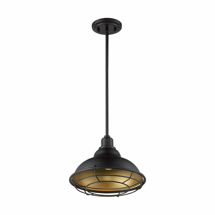 NUVO NEWBRIDGE 1 LIGHT LARGE PENDANT