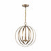 NUVO PENDLETON 3 LIGHT PENDANT