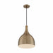 NUVO BELLCAP 1 LIGHT LARGE PENDANT