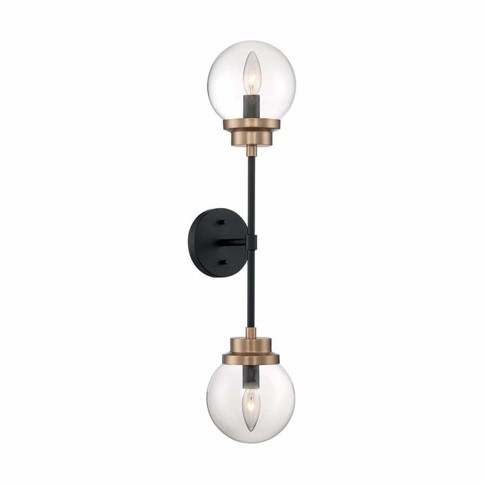 NUVO AXIS 2 LIGHT WALL SCONCE