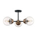 NUVO AXIS 3 LIGHT SEMI FLUSH