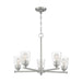 NUVO BRANSEL 5 LIGHT CHANDELIER