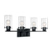 NUVO SOMMERSET 4 LIGHT VANITY