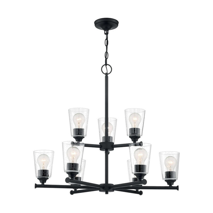 NUVO BRANSEL 9 LIGHT CHANDELIER