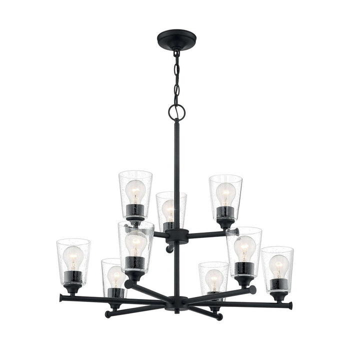 NUVO BRANSEL 9 LIGHT CHANDELIER