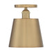 NUVO MOTIF 1 LIGHT 7" SEMI FLUSH