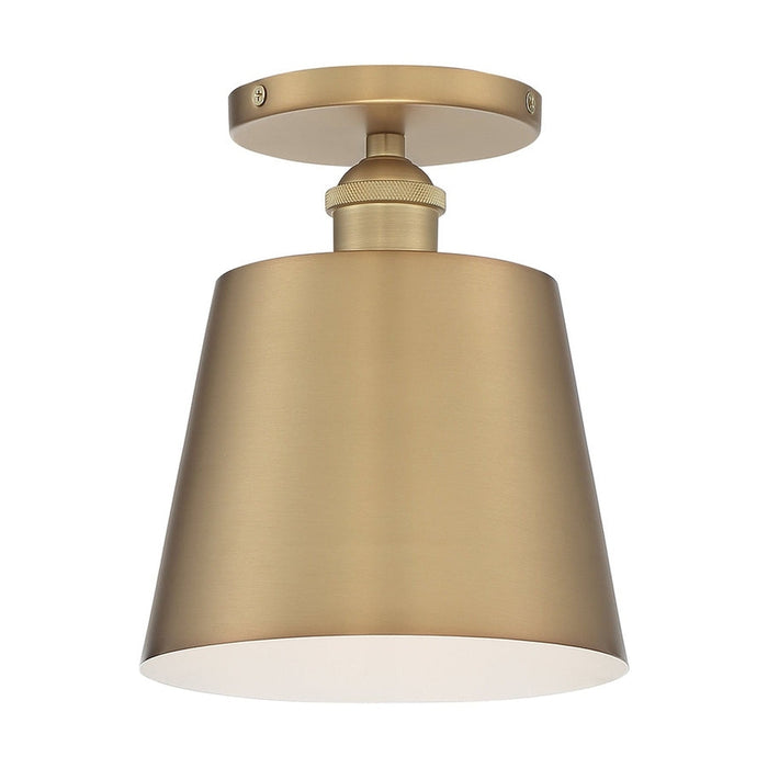 NUVO MOTIF 1 LIGHT 7" SEMI FLUSH