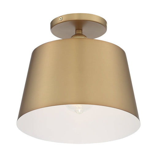 NUVO MOTIF 1 LIGHT 10" SEMI FLUSH