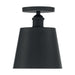 NUVO MOTIF 1 LIGHT 7" SEMI FLUSH