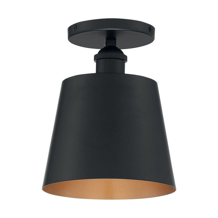 NUVO MOTIF 1 LIGHT 7" SEMI FLUSH