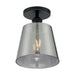 NUVO MOTIF 1 LIGHT 7" SEMI FLUSH