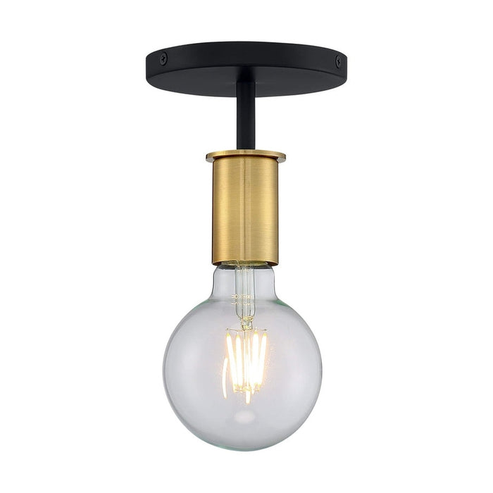 NUVO RYDER 1 LIGHT SEMI FLUSH