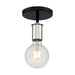 NUVO RYDER 1 LIGHT SEMI FLUSH