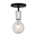 NUVO RYDER 1 LIGHT SEMI FLUSH