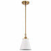 NUVO DOVER 1 LIGHT SMALL PENDANT