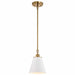 NUVO DOVER 1 LIGHT SMALL PENDANT