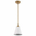 NUVO DOVER 1 LIGHT SMALL PENDANT