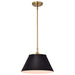 NUVO DOVER 1 LIGHT MEDIUM PENDANT