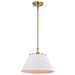 NUVO DOVER 1 LIGHT MEDIUM PENDANT