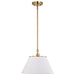 NUVO DOVER 1 LIGHT MEDIUM PENDANT