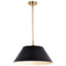 NUVO DOVER 3 LIGHT LARGE PENDANT