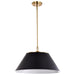 NUVO DOVER 3 LIGHT LARGE PENDANT