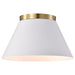 NUVO DOVER 3 LIGHT SMALL FLUSH