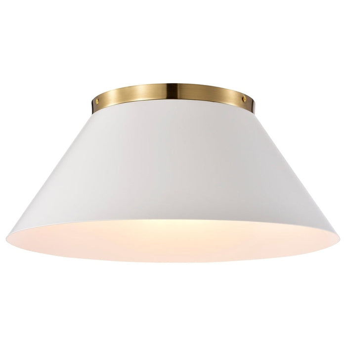 NUVO DOVER 3 LIGHT LARGE FLUSH