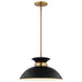 NUVO PERKINS 1 LIGHT SMALL PENDANT