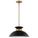 NUVO PERKINS 1 LIGHT SMALL PENDANT