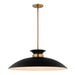 NUVO PERKINS 1 LIGHT LARGE PENDANT