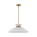 NUVO PERKINS 1 LIGHT MEDIUM PENDANT