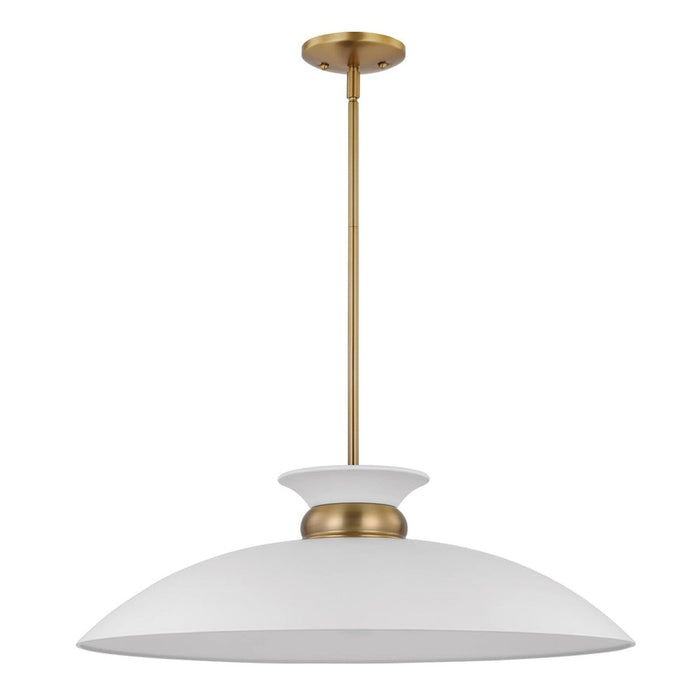 NUVO PERKINS 1 LIGHT LARGE PENDANT