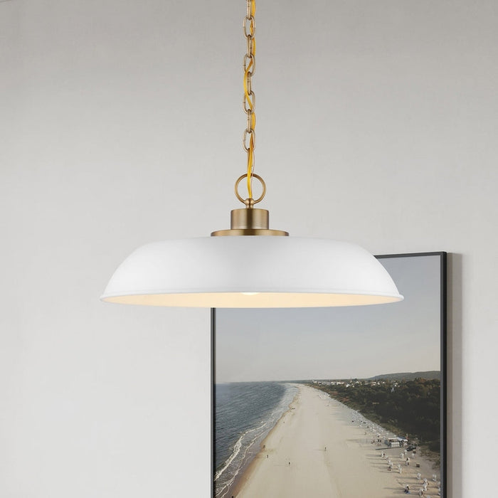 NUVO COLONY 1 LIGHT MEDIUM PENDANT