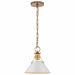 NUVO OUTPOST 1 LIGHT SMALL PENDANT