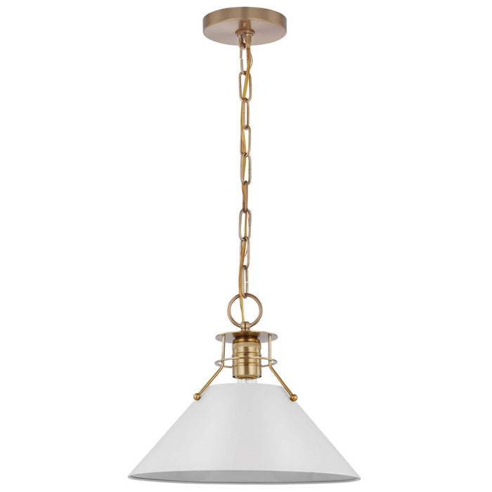 NUVO OUTPOST 1 LIGHT MEDIUM PENDANT