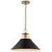 NUVO OUTPOST 1 LIGHT LARGE PENDANT