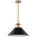 NUVO OUTPOST 1 LIGHT LARGE PENDANT