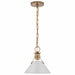 NUVO OUTPOST 1 LIGHT LARGE PENDANT